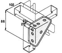 CHANNEL BRACKETS  STRUTS