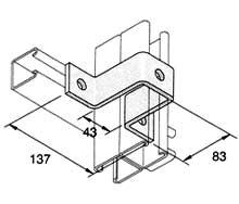 CHANNEL BRACKETS  STRUTS