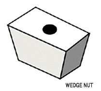 WEDGE NUT 